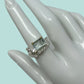 Genuine Natural Rare Aquamarine, Contemporary Emerald Cut, 10mm by 8mm