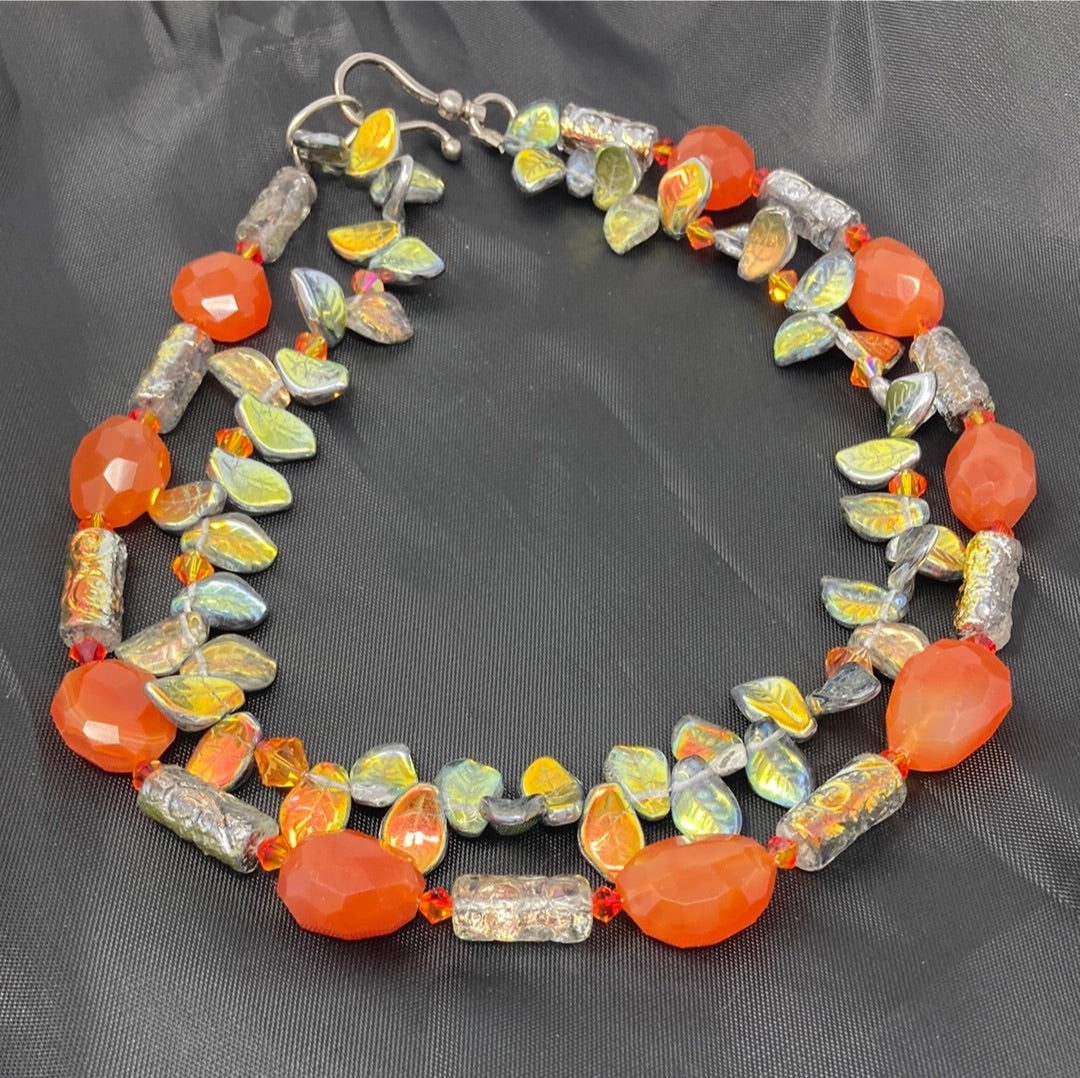 Genuine Carnelian Necklace Masterpiece Artist Original