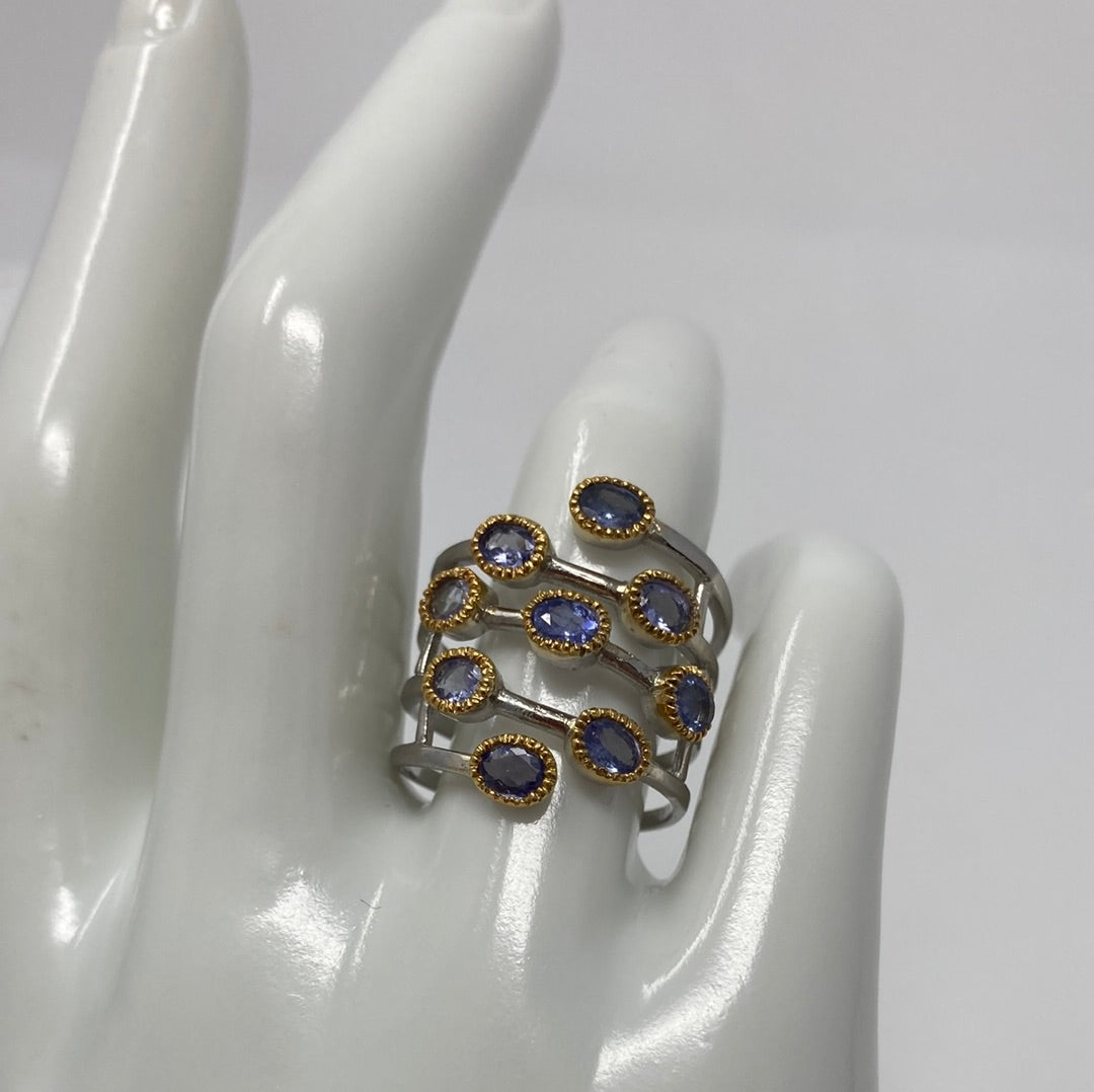 Genuine Tanzanite Ring