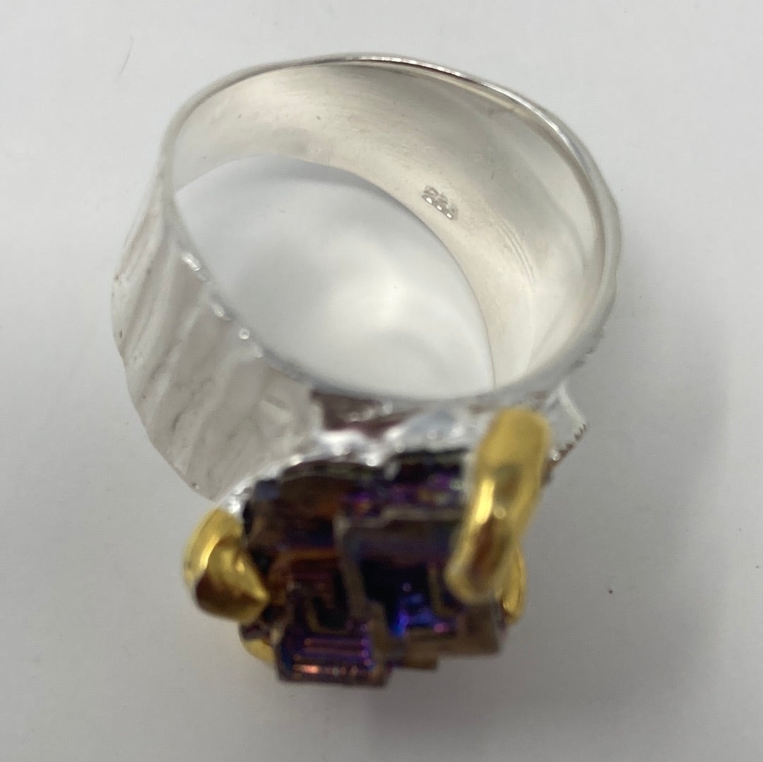 Incredible Primordial Bismuth Ring