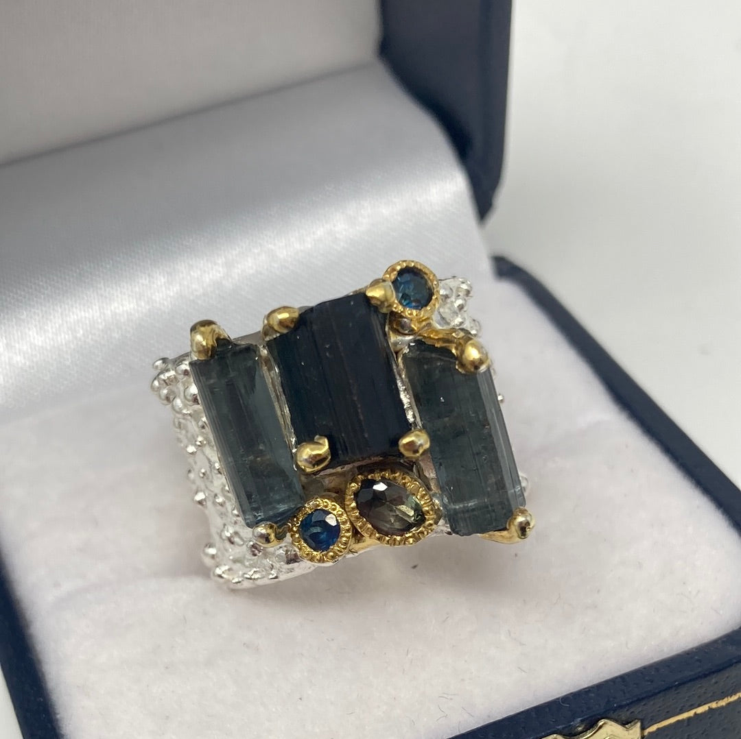 Genuine Tourmaline Ring