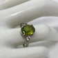 Genuine Peridot Ring