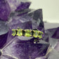 Genuine Peridot Band Ring