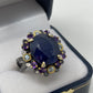 Genuine Sapphire & Gemstone Ring