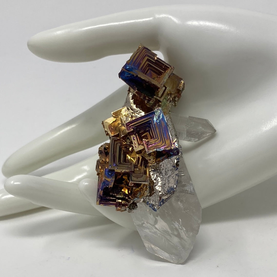 Big Bold Crystal With Bismuth Specimen