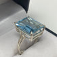 Genuine Quality Aquamarine Ring