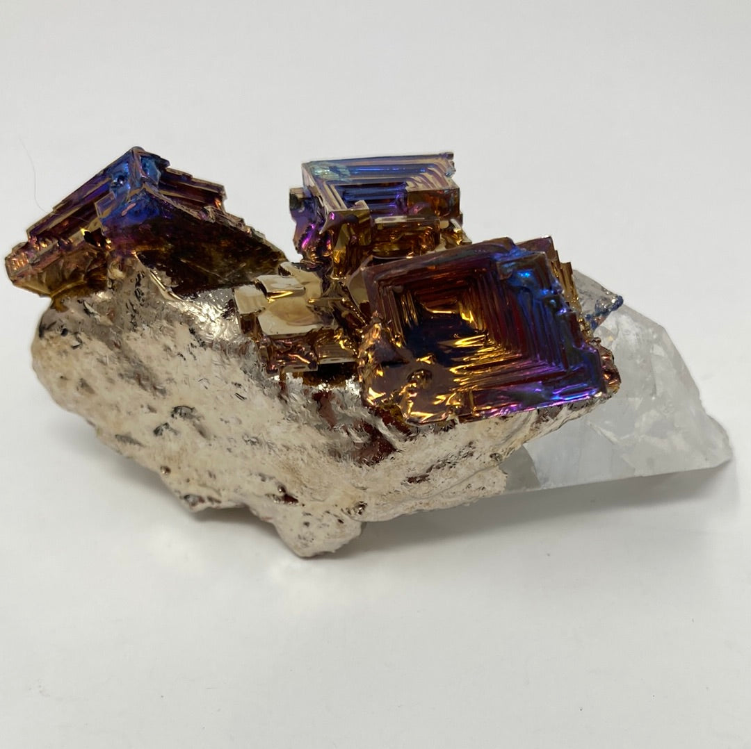 Big Bold Crystal With Bismuth Specimen