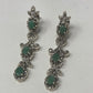 Enchanting Genuine Emerald Earrings