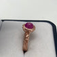 Genuine Star Ruby Ring