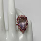 Awesome Genuine 18 CTW Ametrine Ring