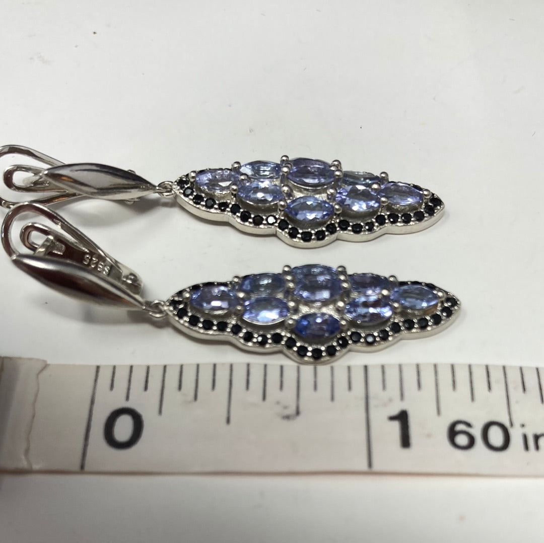 Genuine Tanzanite Earrings