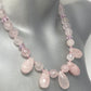 Genuine Grade AA Rose Quartz Necklace Artist Original