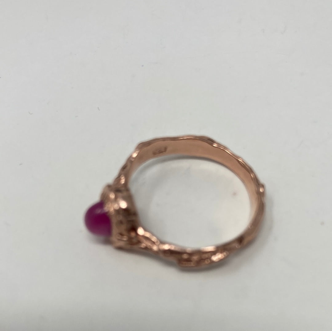Genuine Star Ruby Ring