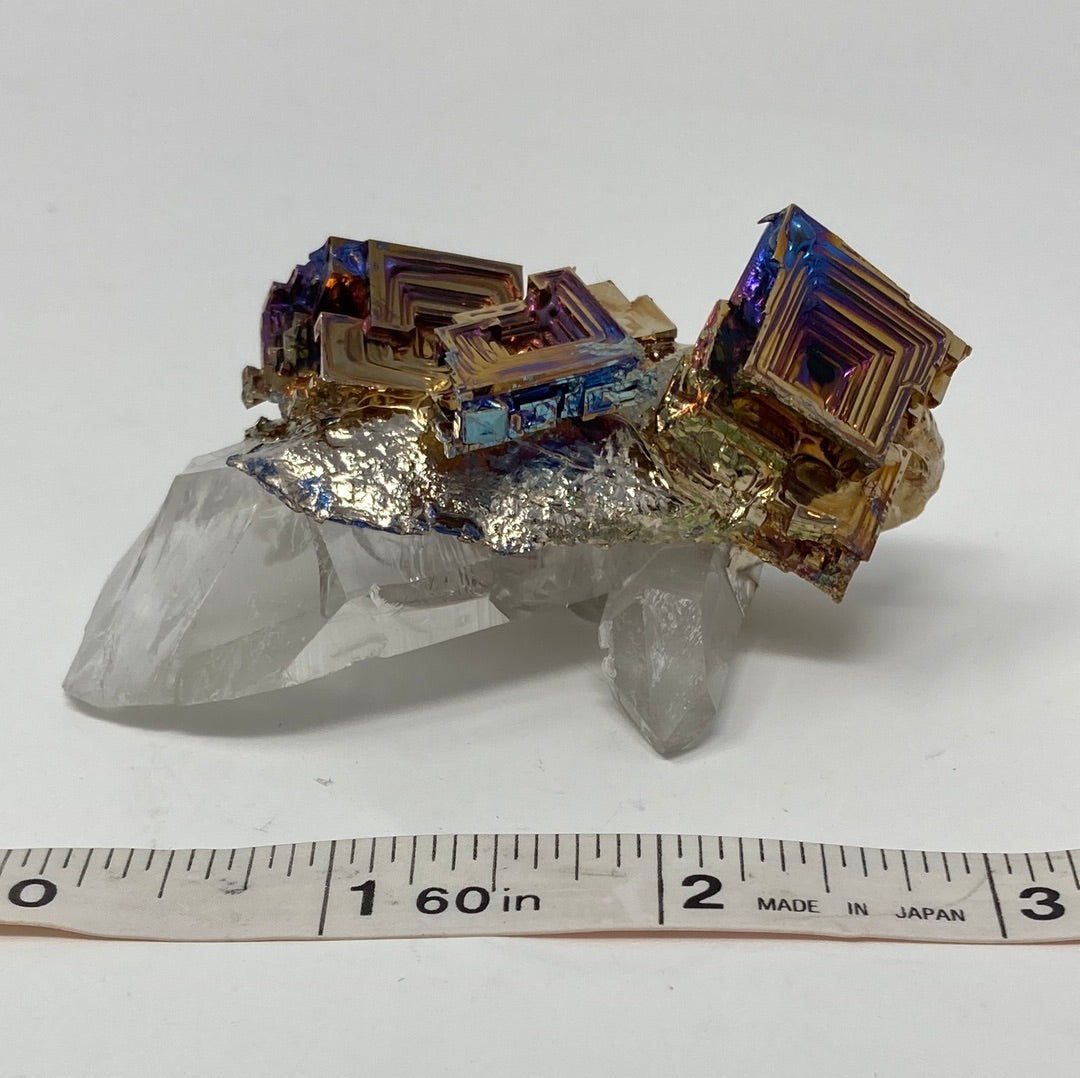 Big Bold Crystal With Bismuth Specimen