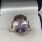 Rose Du France Amethyst Ring