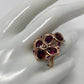 Gorgeous Genuine Garnet Ring