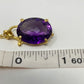 Alluring Genuine 24 CTW Amethyst Pendant