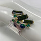 Incredible Genuine Tourmalines & Opal Ring