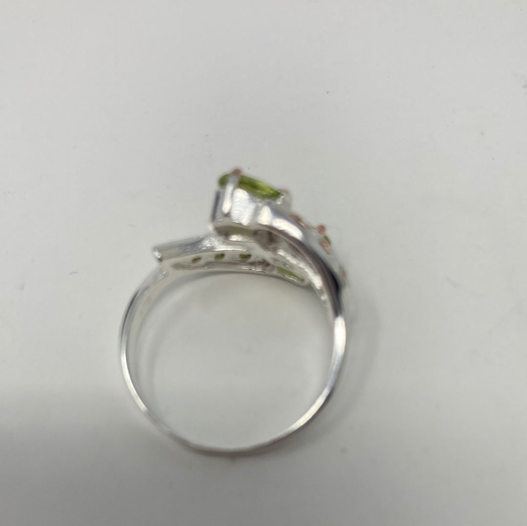 Genuine Peridot Ring