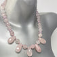 Genuine Grade AA Rose Quartz Necklace Artist Original