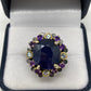 Genuine Sapphire & Gemstone Ring