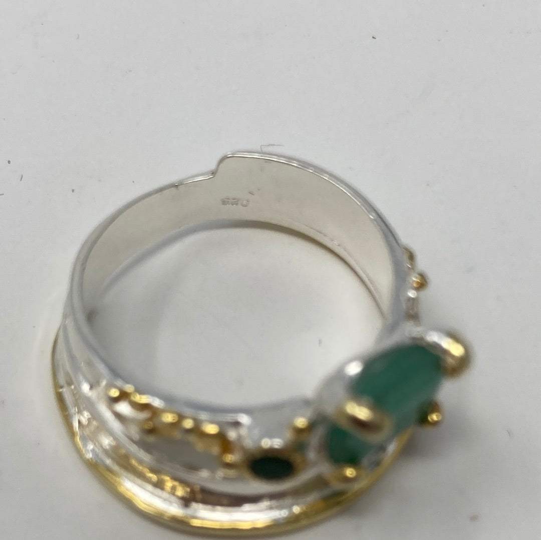 Genuine Emerald Ring