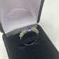 Genuine Tanzanite & Emerald Ring