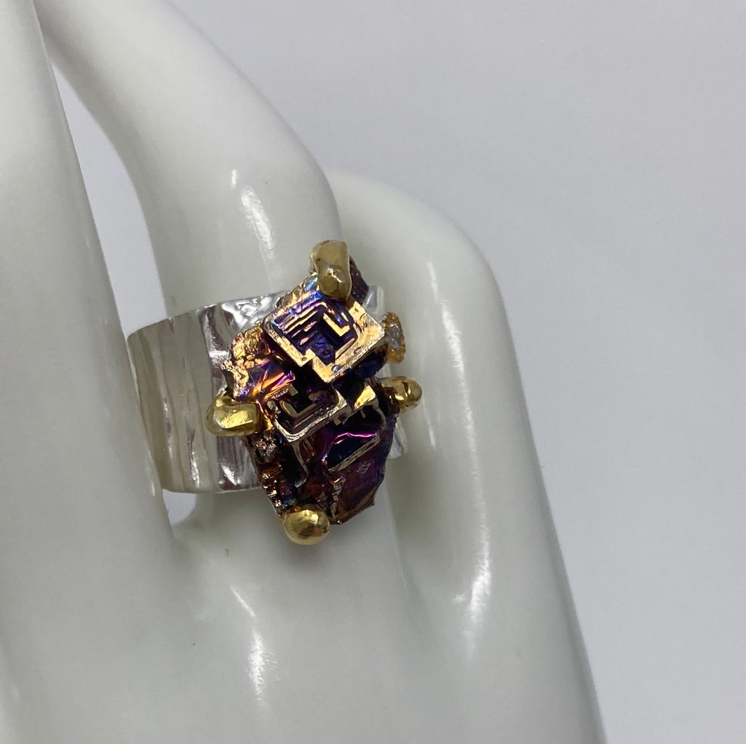 Incredible Primordial Bismuth Ring