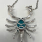 Genuine Fluorite Scorpion Prndant