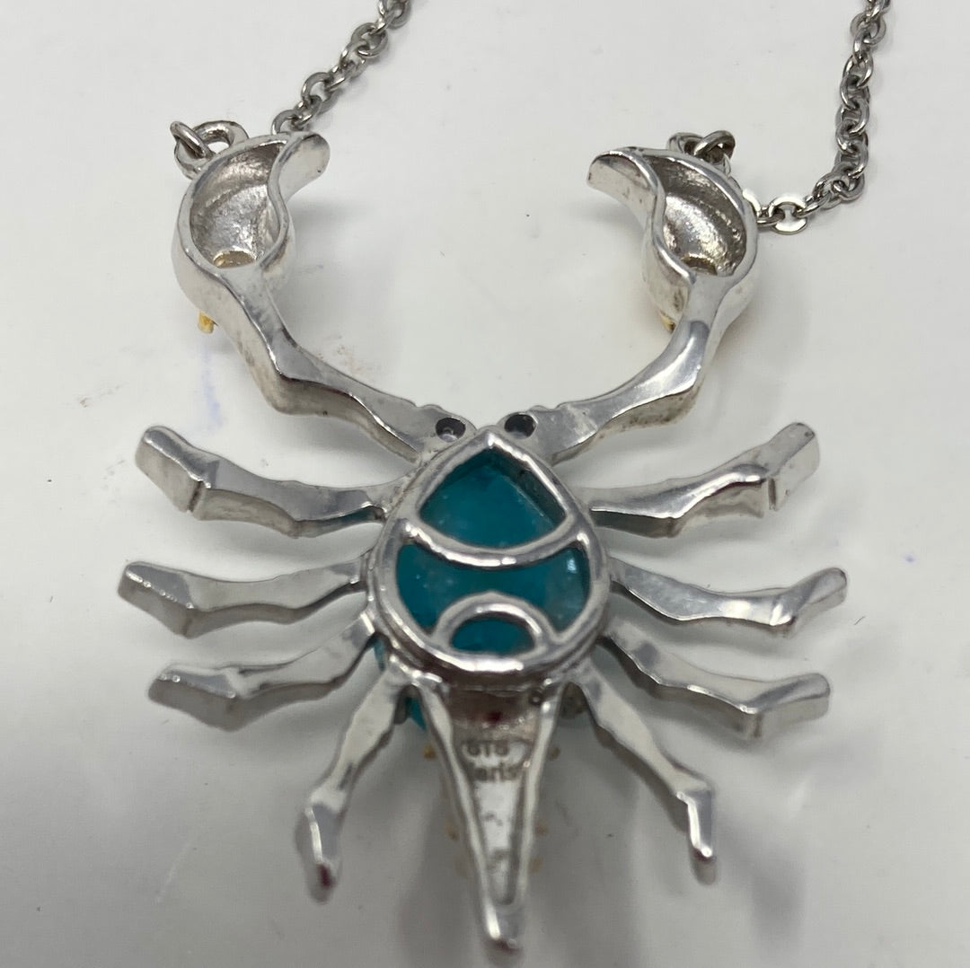 Genuine Fluorite Scorpion Prndant