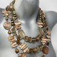 The 'Your Royal Highness', Genuine Golden Pearl Necklace | Handmade Artist Original