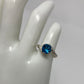 Star Of David Blue Topaz Ring