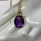 Alluring Genuine 24 CTW Amethyst Pendant