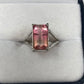 Genuine Pink Tourmaline Ring