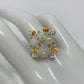 Exquisite Genuine Opal Flower Ring