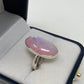 Genuine Rare Pink Moonstone Ring