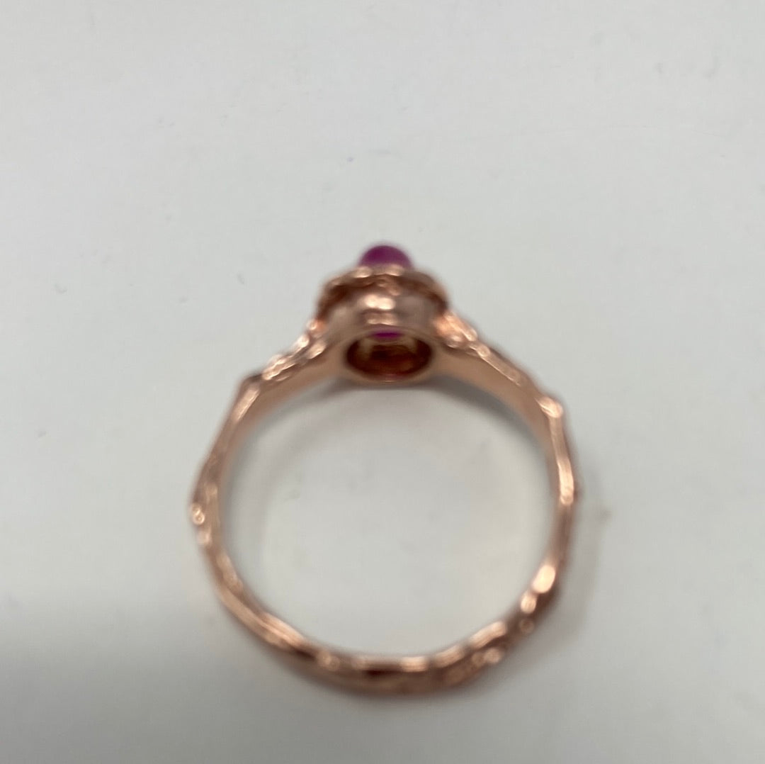 Genuine Star Ruby Ring