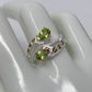 Genuine Peridot Ring