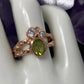 Genuine Peridot Ring