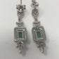 Genuine Emerald Earrings