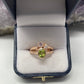 Genuine Peridot Ring