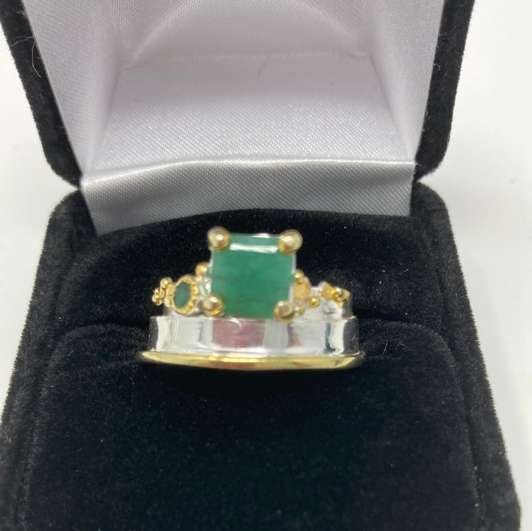 Genuine Emerald Ring