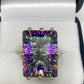 Mystic Fire Topaz Ring