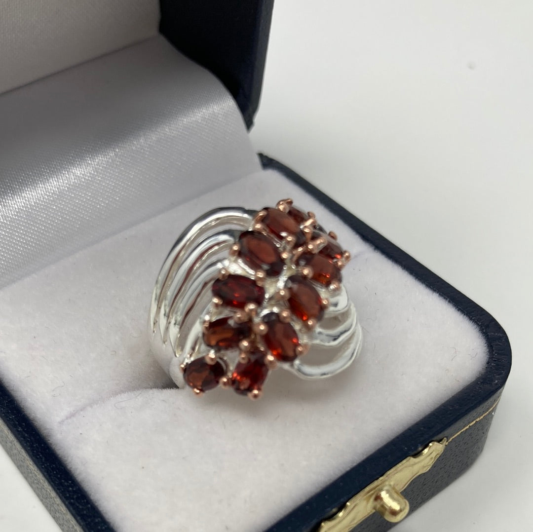 Genuine Garnet Ring