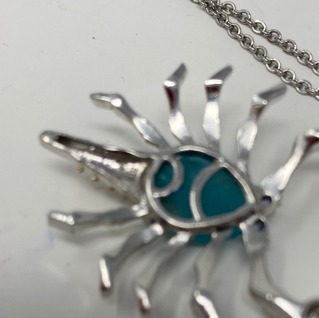 Genuine Fluorite Scorpion Prndant