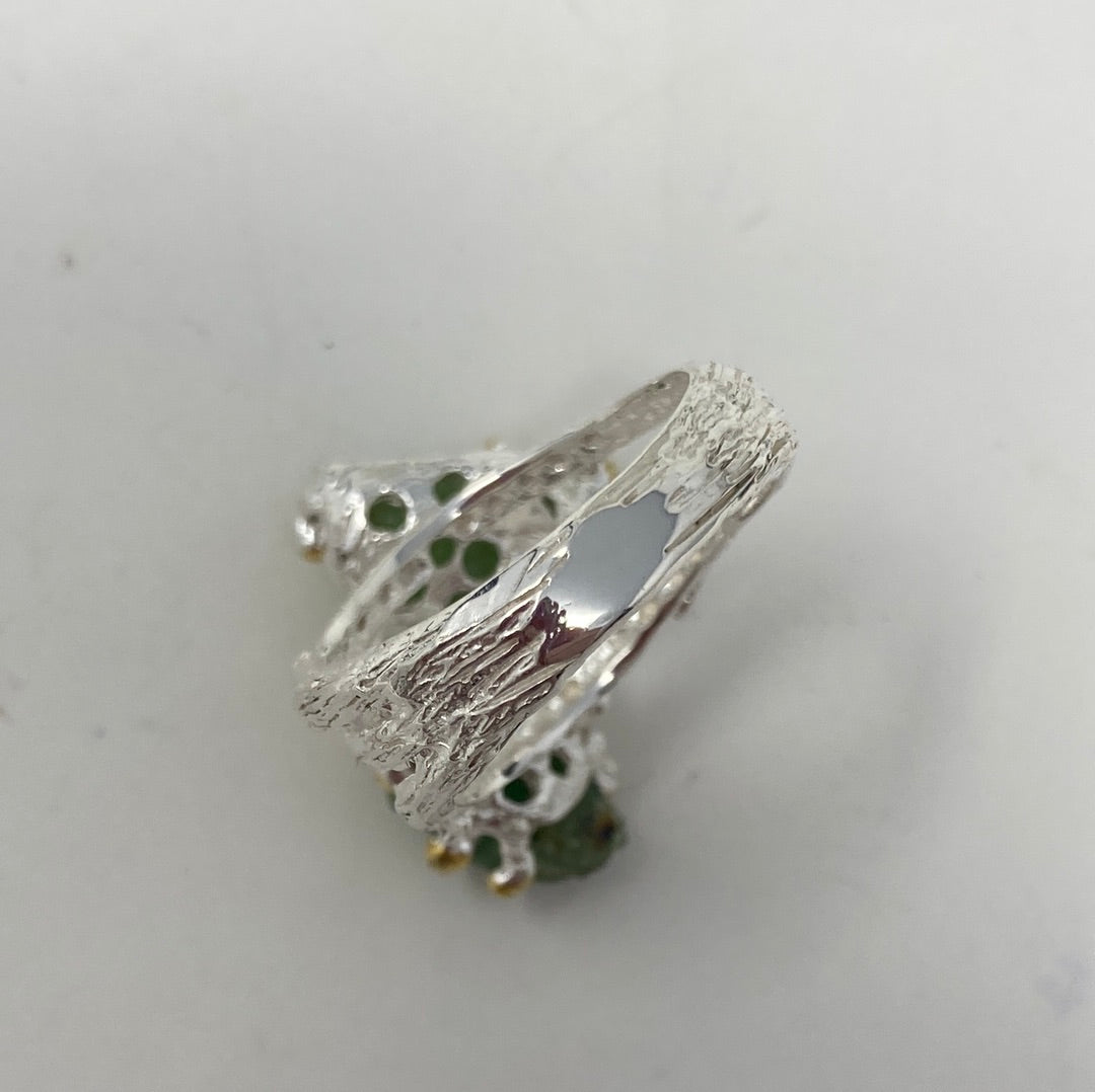Raw Natural Uncut Emerald Ronh