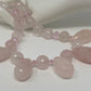 Genuine Grade AA Rose Quartz Necklace Artist Original