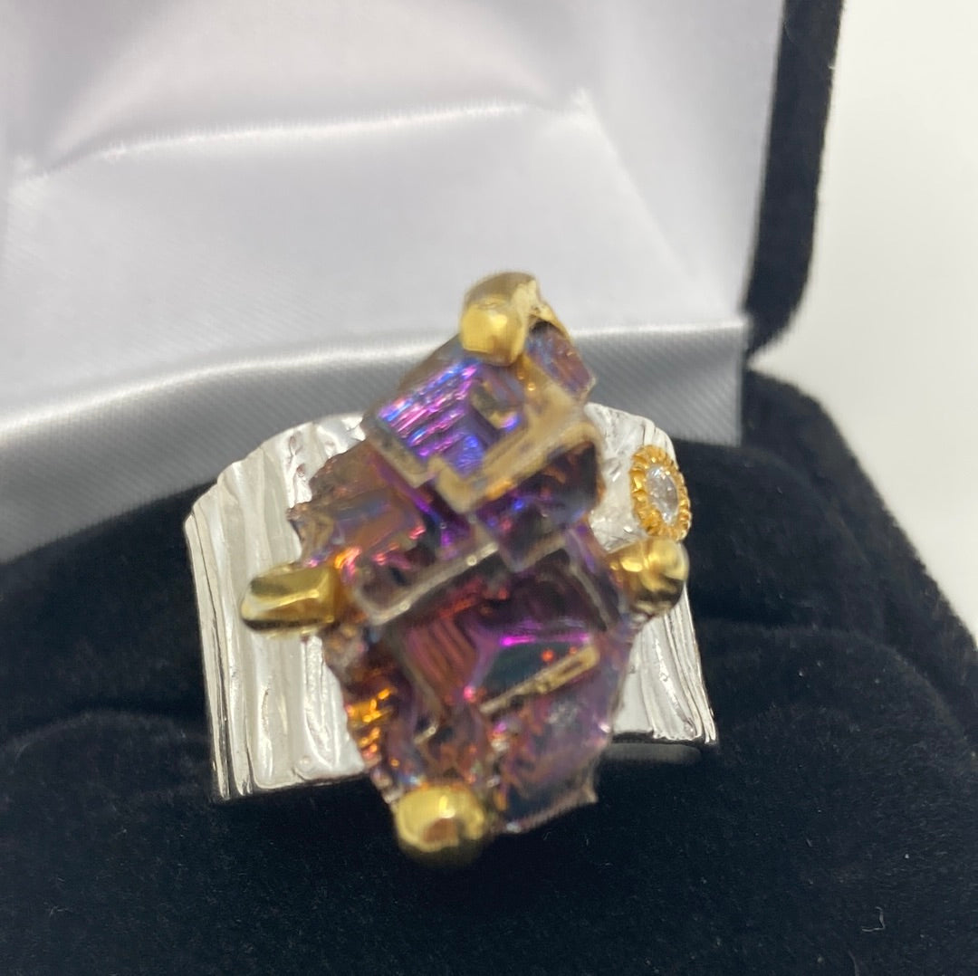 Incredible Primordial Bismuth Ring