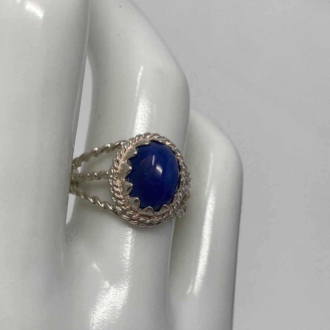 Genuine Blue Star Sapphire Ring