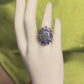 Majestic Genuine Emerald & Tanzanite Ring